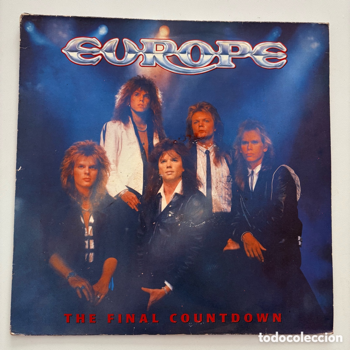 Discos de vinilo: lp Europe The Final Countdown edicion espa&ntilde;ola de 1986