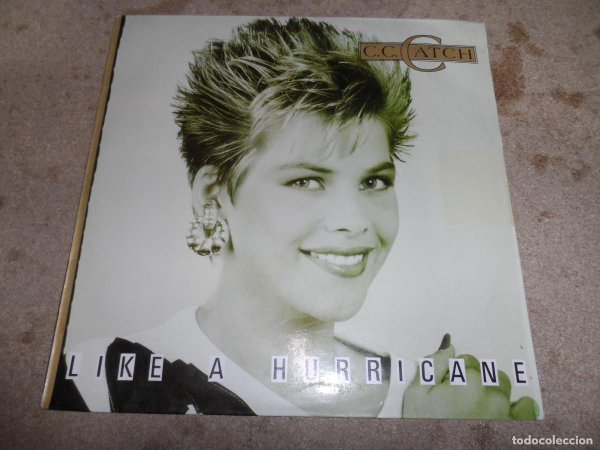 Discos de vinilo: C.C. Catch &ndash; Like A Hurricane (SPAIN 1987)