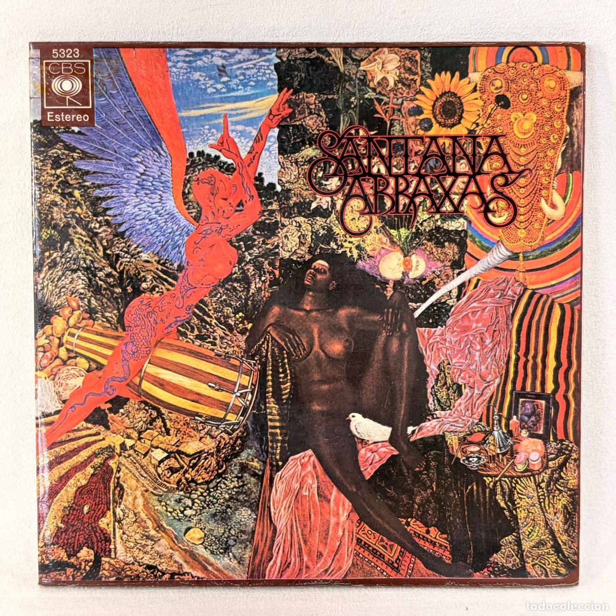 Discos de vinilo: SINGLE SANTANA - ABRAXAS - PORTADA DOBLE - ESPA&Ntilde;A - A&Ntilde;O 1970