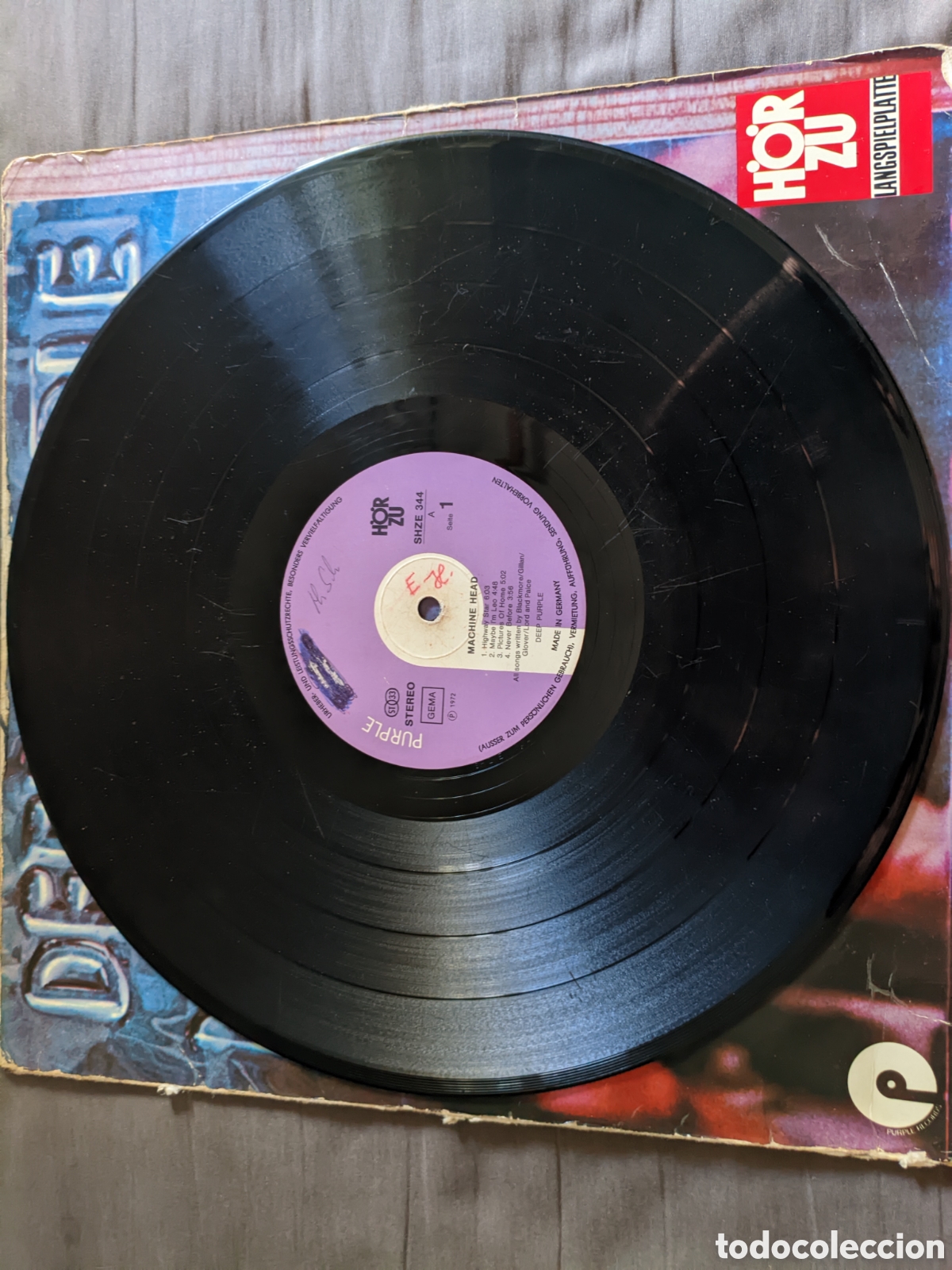 Discos de vinilo: // Deep Purple - Machine Head, Germany - Foto 3