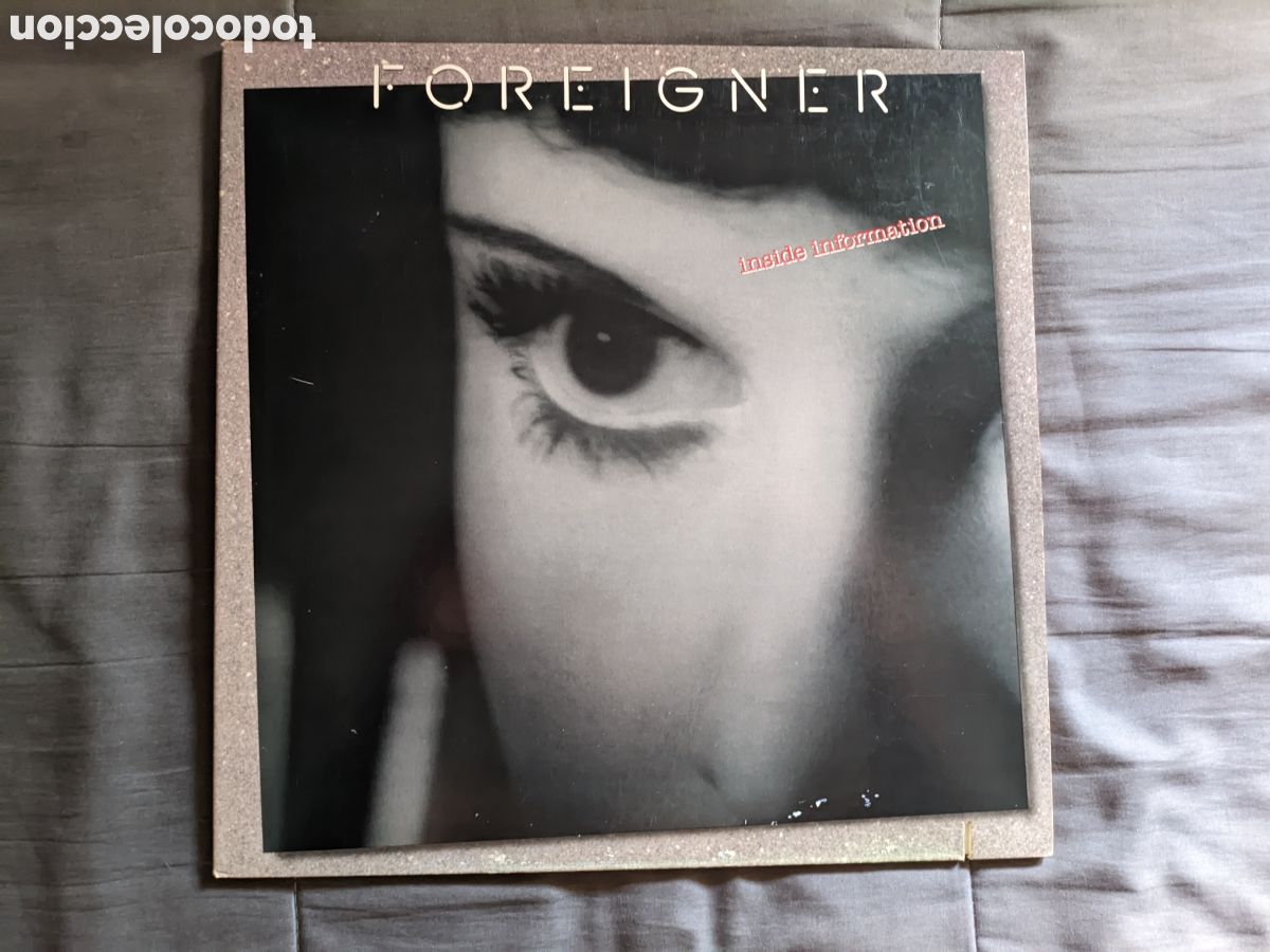 Discos de vinilo: // Foreigner &lrm;&ndash; Inside Information - Atlantic USA 1987, gatefold - Foto 1