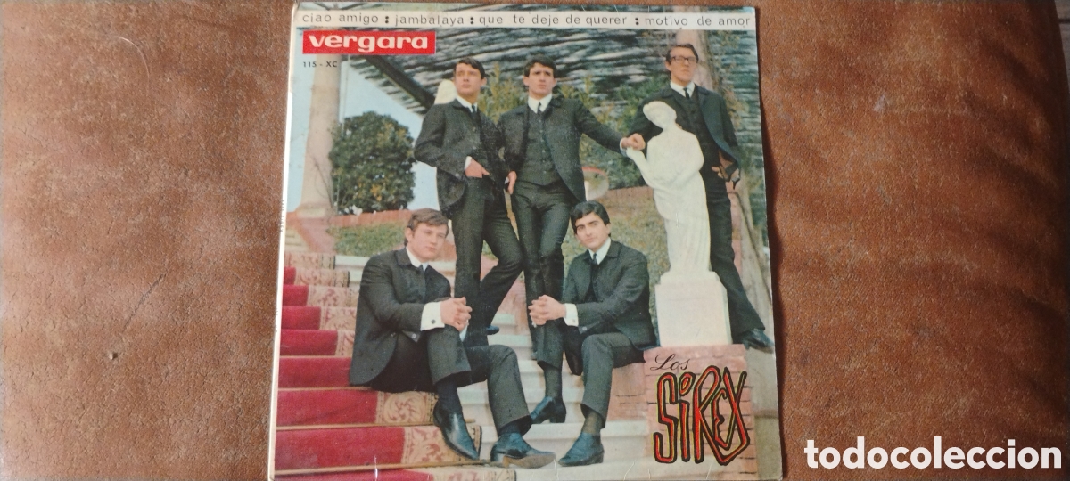 Discos de vinilo: LOS SIREX-CIAO AMIGO&bull;JAMBALAYA...-SINGLE-VERGARA/SPAIN-KSA