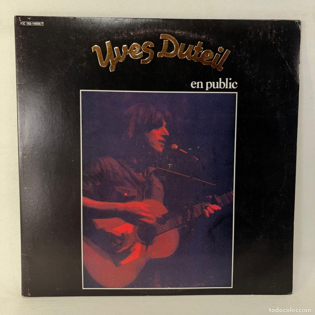 Discos de vinilo: LP - VINILO YVES DUTEIL - EN PUBLIC - DOBLE PORTADA - DOBLE LP - FRANCIA - A&Ntilde;O 1978