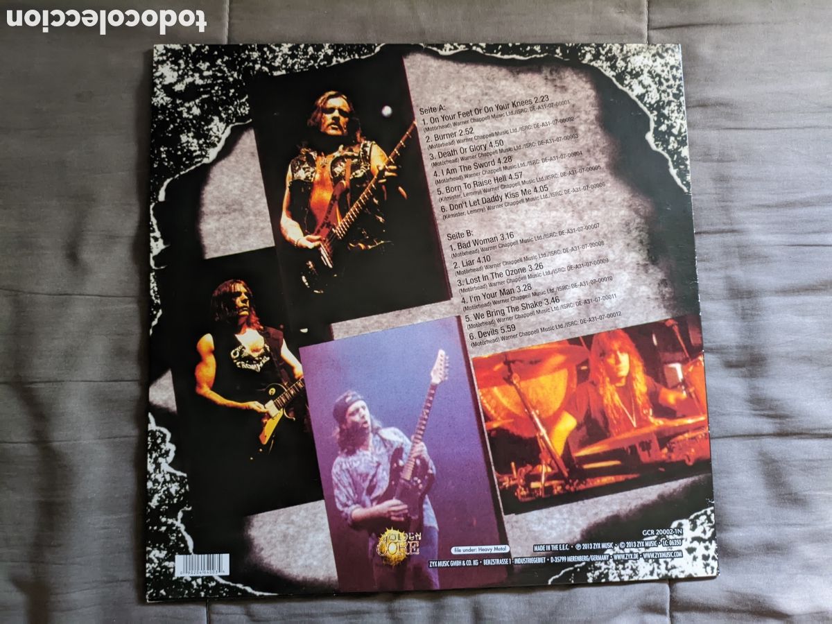 Discos de vinilo: // Motorhead - Bastards - Golden Core EU 2013 - Foto 2