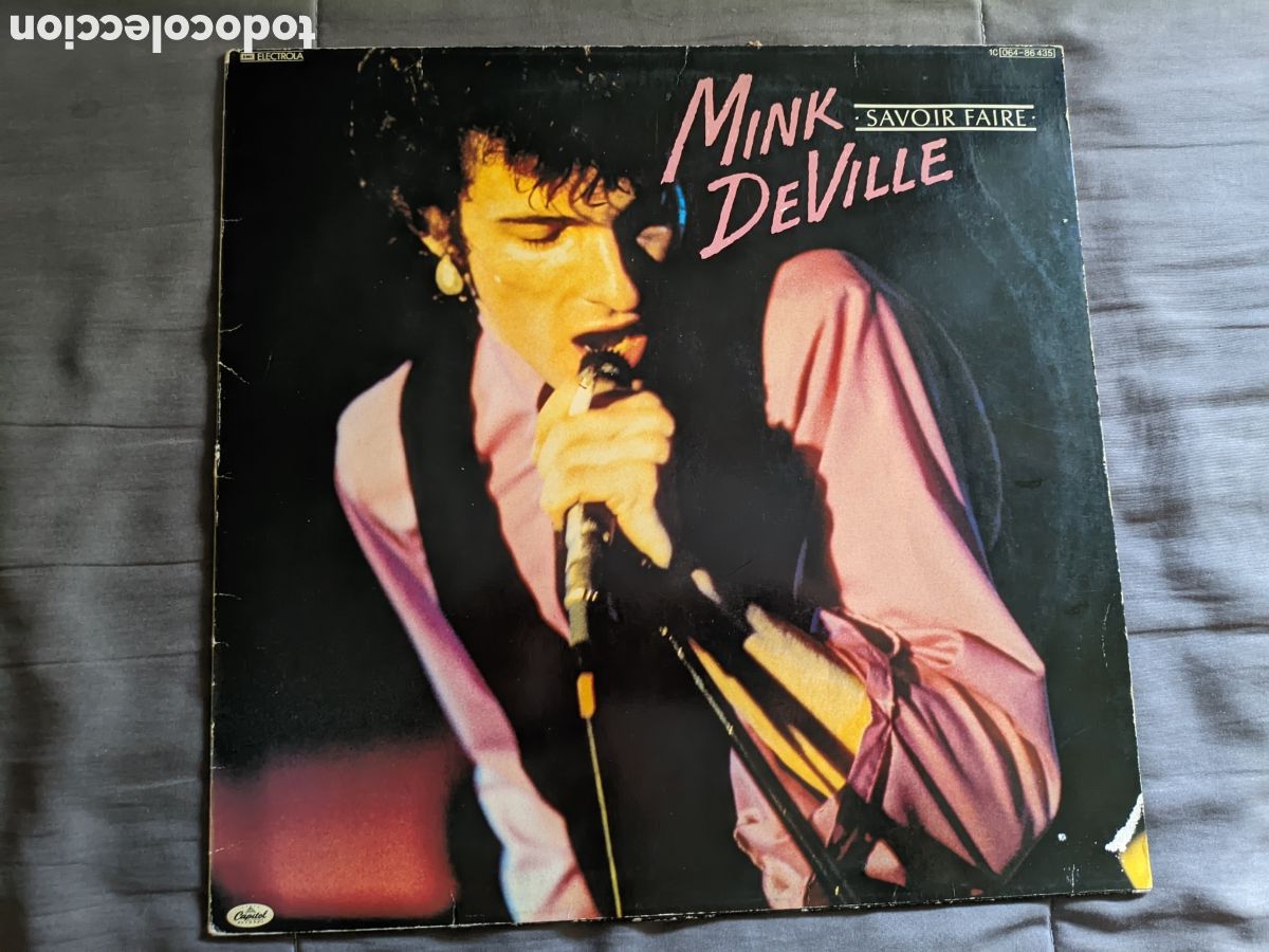 Discos de vinilo: // Mink DeVille - Savoir Faire - Capitol Germany 1981