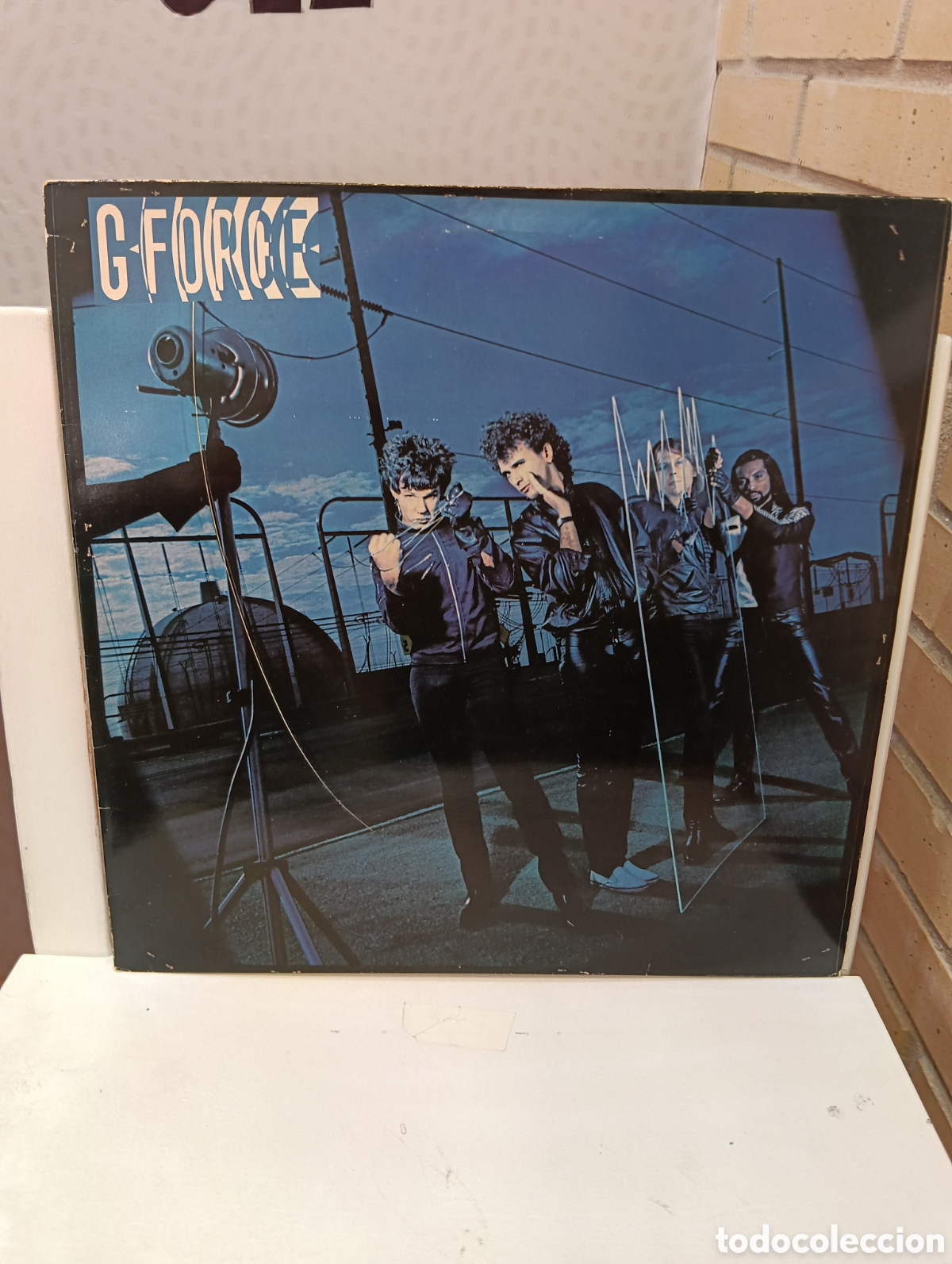 Discos de vinilo: G-Force. &rdquo; G-Force &rdquo;. Primera Edici&oacute;n England. 1980. Jet Records.