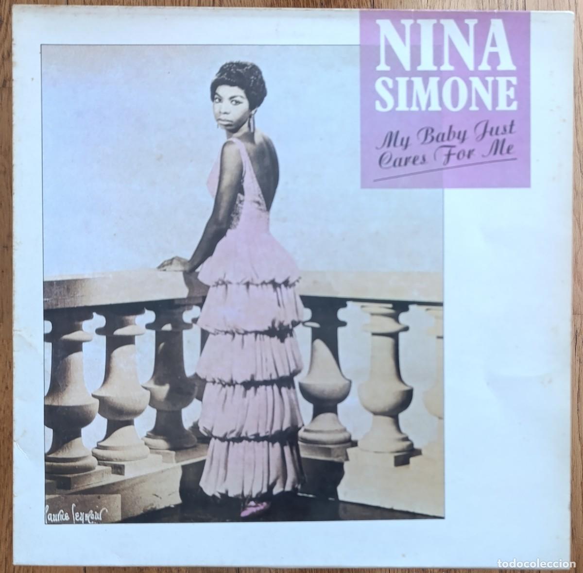 Discos de vinilo: NINA SIMONE &ndash; MY BABY JUST CARES FOR ME LP 1988 EDICION ESPA&Ntilde;OLA DIFERENTE PORTADA DE SU PRIMER LP