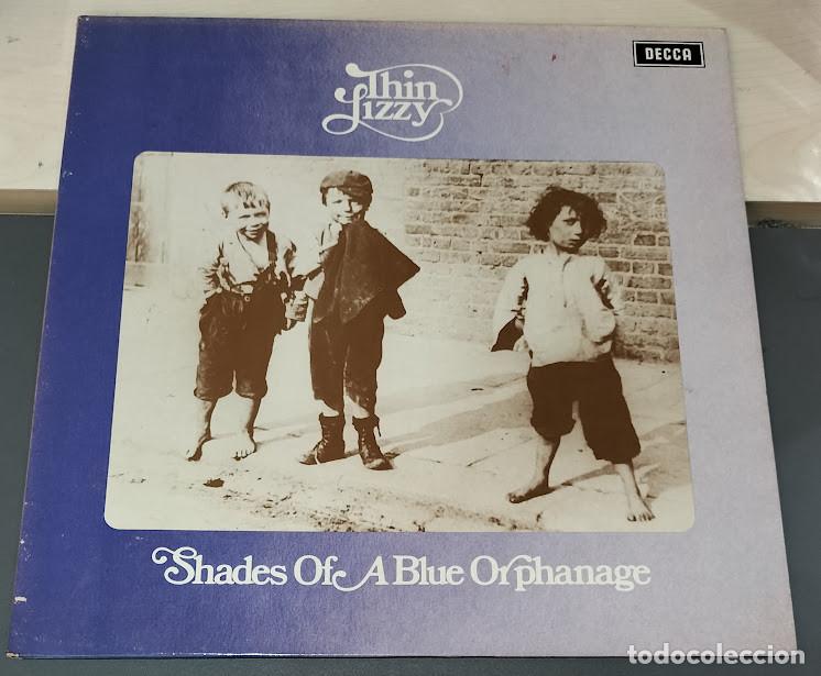 Discos de vinilo: Thin Lizzy - Shades Of A Blue Orphanage - LP Decca ref. TXS 108. Ed. UK & Europe.