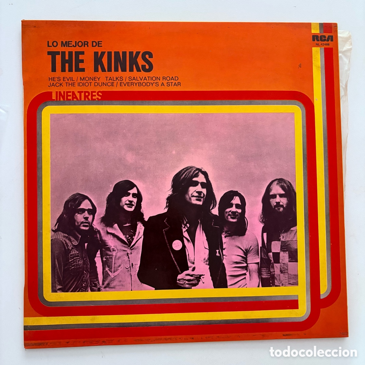 Discos de vinilo: lp The Kinks &ndash; Lo Mejor De The Kinks edicion espa&ntilde;ola de 1978