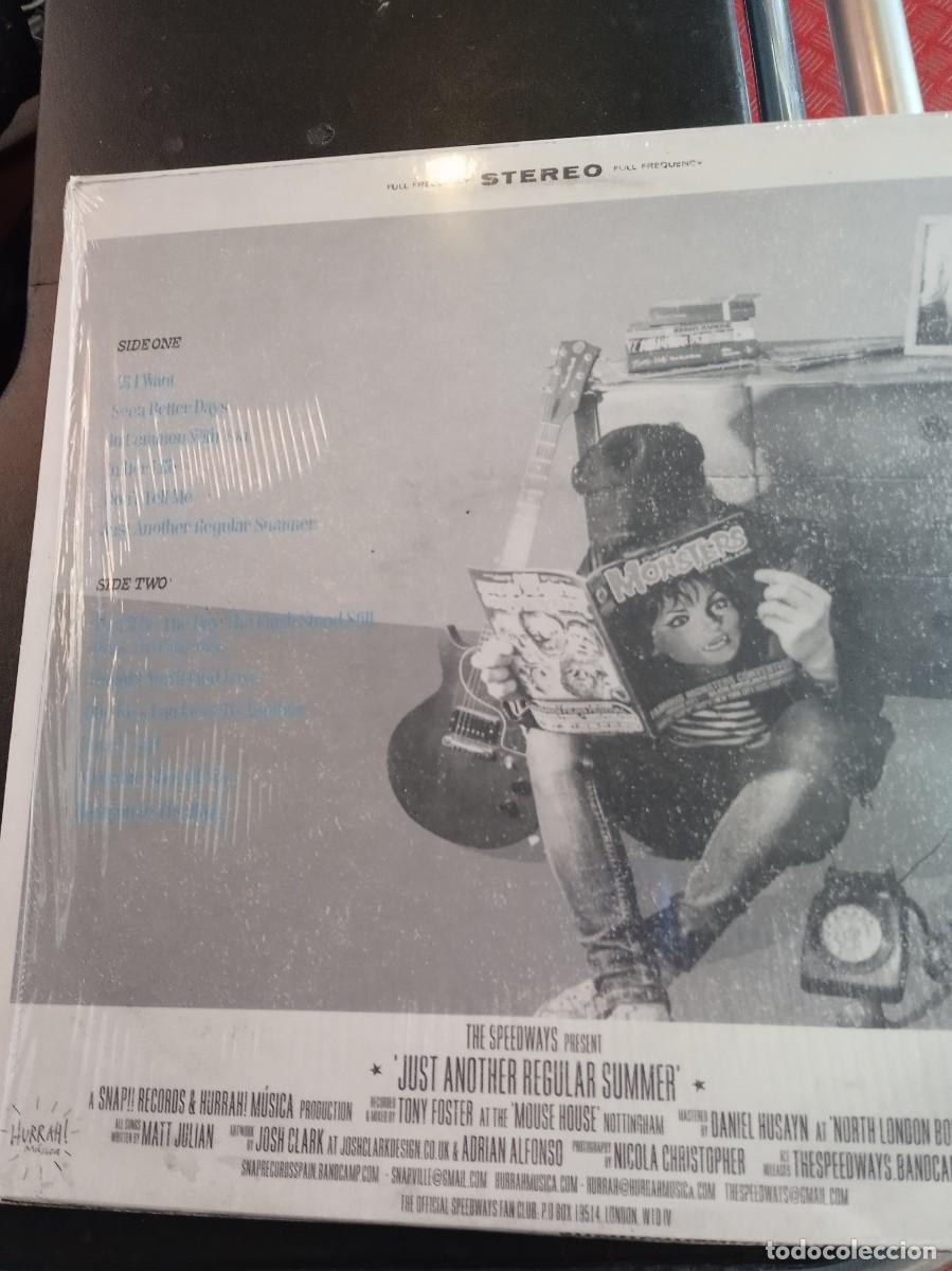 Discos de vinilo: THE SPEEDWAYS- JUST ANOTHER REGULAR SUMMER. LP - Foto 2