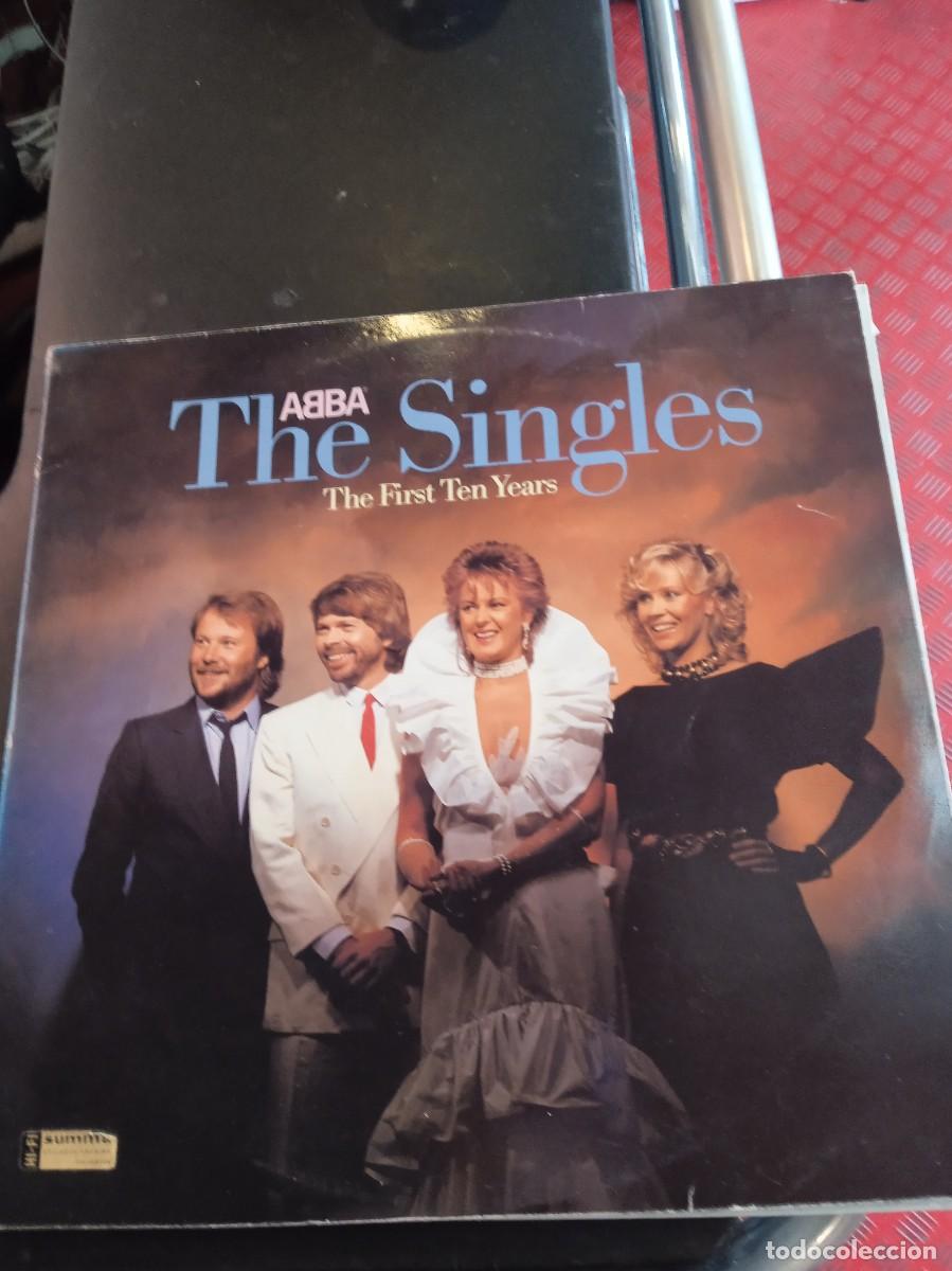 Discos de vinilo: ABBA - THE SINGLES. LP DOBLE. - Foto 1