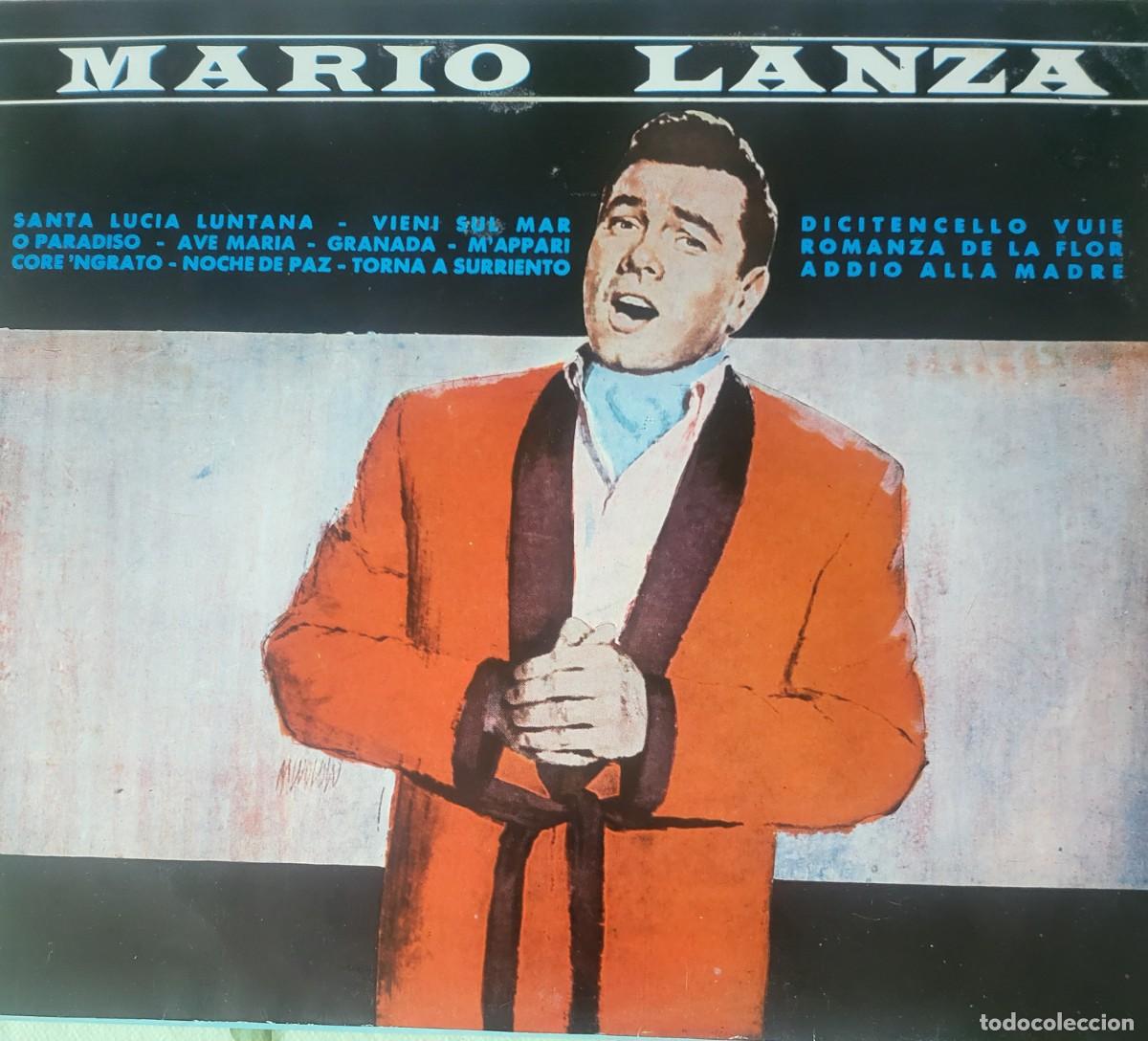 Dischi in vinile: Mario Lanza Lp sello RCA Victor editado en Espa&ntilde;a a&ntilde;o 1965.