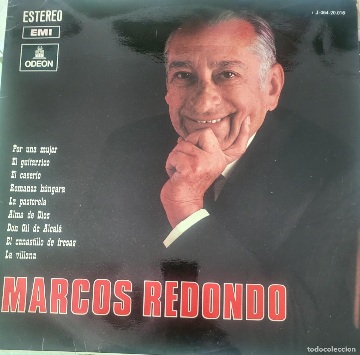 Dischi in vinile: Marcos Redondo Lp sello Emi-Odeon editado en Espa&ntilde;a a&ntilde;o 1969 Romanzas de Zarzuela.