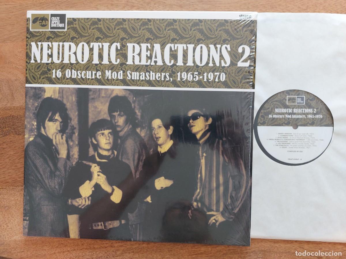 Discos de vinilo: NEUROTIC REACTIONS 2 * MINT * 16 OBSCURE MOD SMASHERS 1965 - 1970