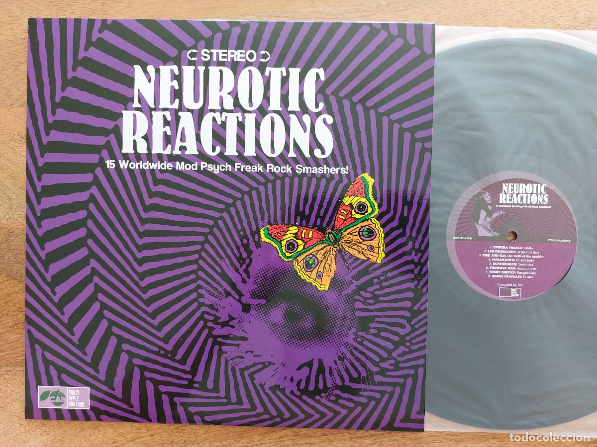 Discos de vinilo: NEUROTIC REACTIONS * MINT * 15 WORLDWIDEMOD PSYCH FREAK ROCK SMASHERS !