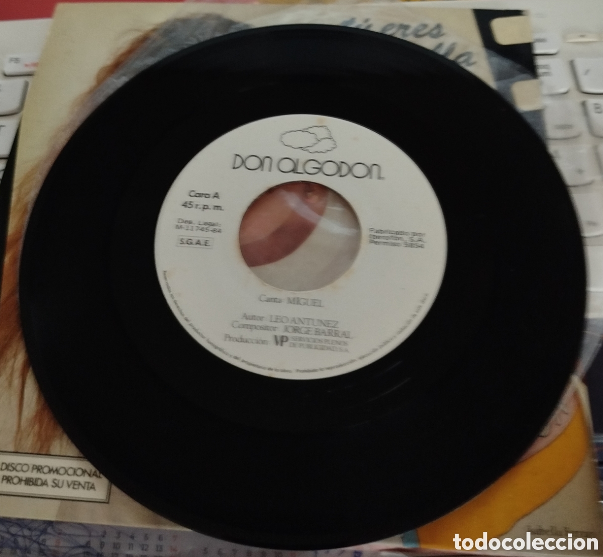 Discos de vinilo: Don algod&oacute;n. T&uacute; eres la estrella - Foto 2