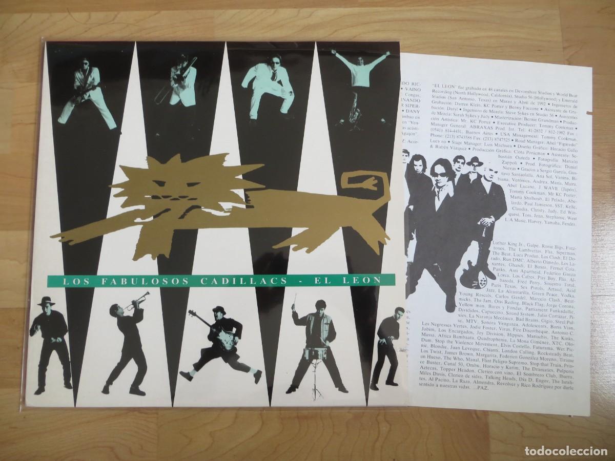Vinyl-Schallplatten: Los Fabulosos Cadillacs - El Le&oacute;n (LP, Album) 1992 SPAIN -GRABACIONES ACCIDENTALES