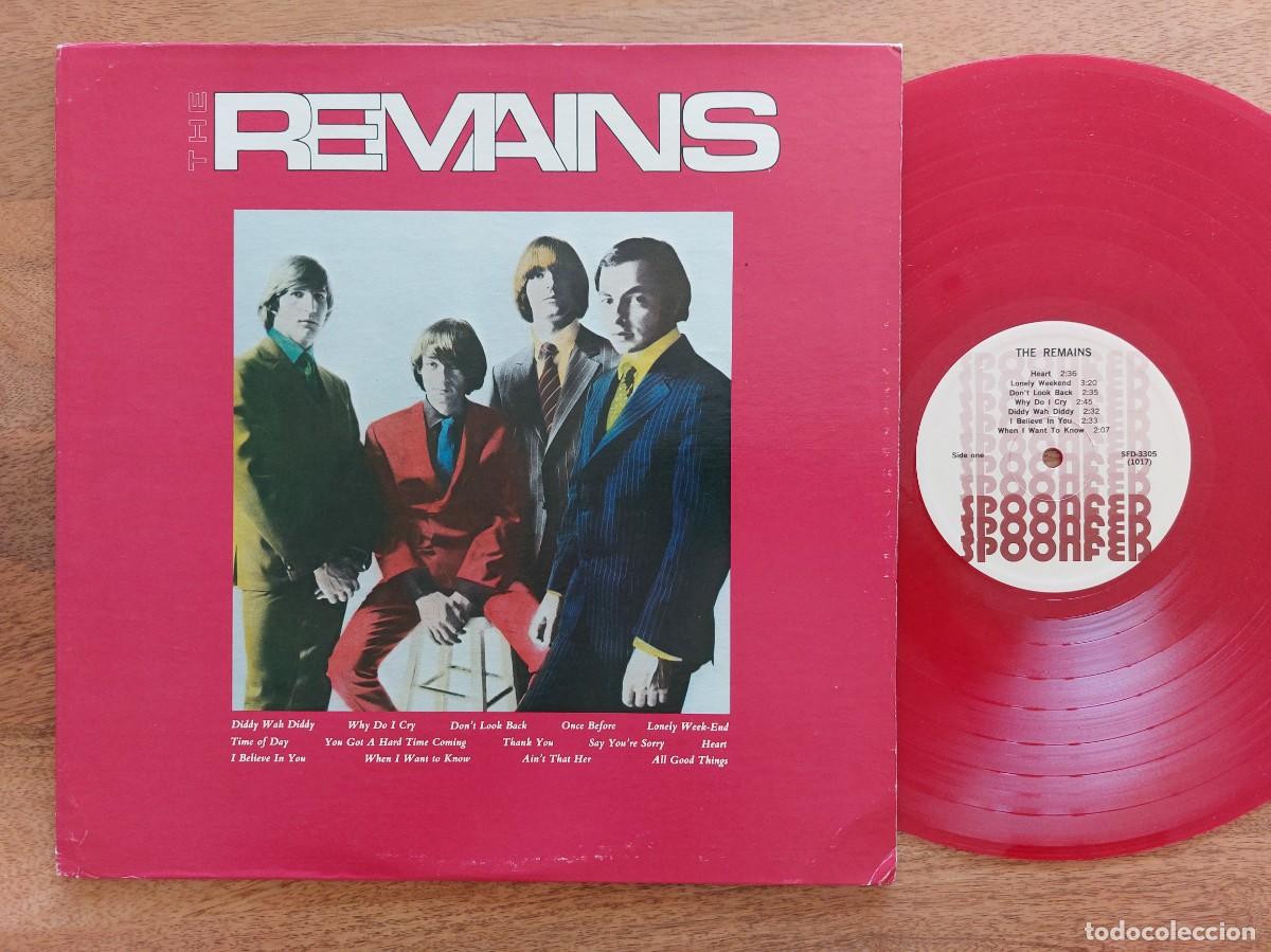 Discos de vinilo: THE REMAINS - LP USA * MINT * DONT LOCK BACK - WHY DO I CRY - I BELIEVE IN YOU