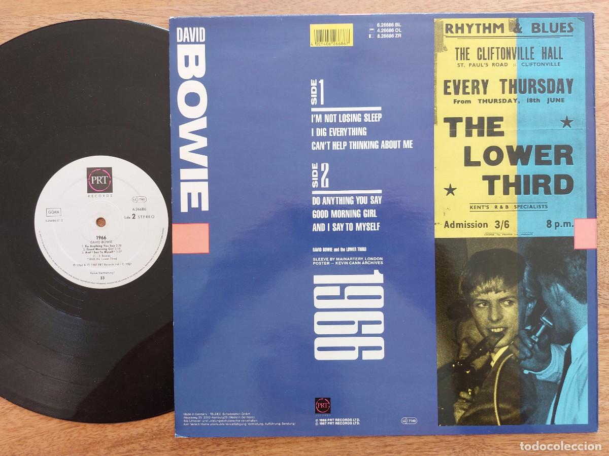 Discos de vinilo: DAVID BOWIE AND THE LOWER THIRD * MINI LP * MINT * I DIG EVERYTHING / CANT HELP THINKING ABOUT ME - Foto 2