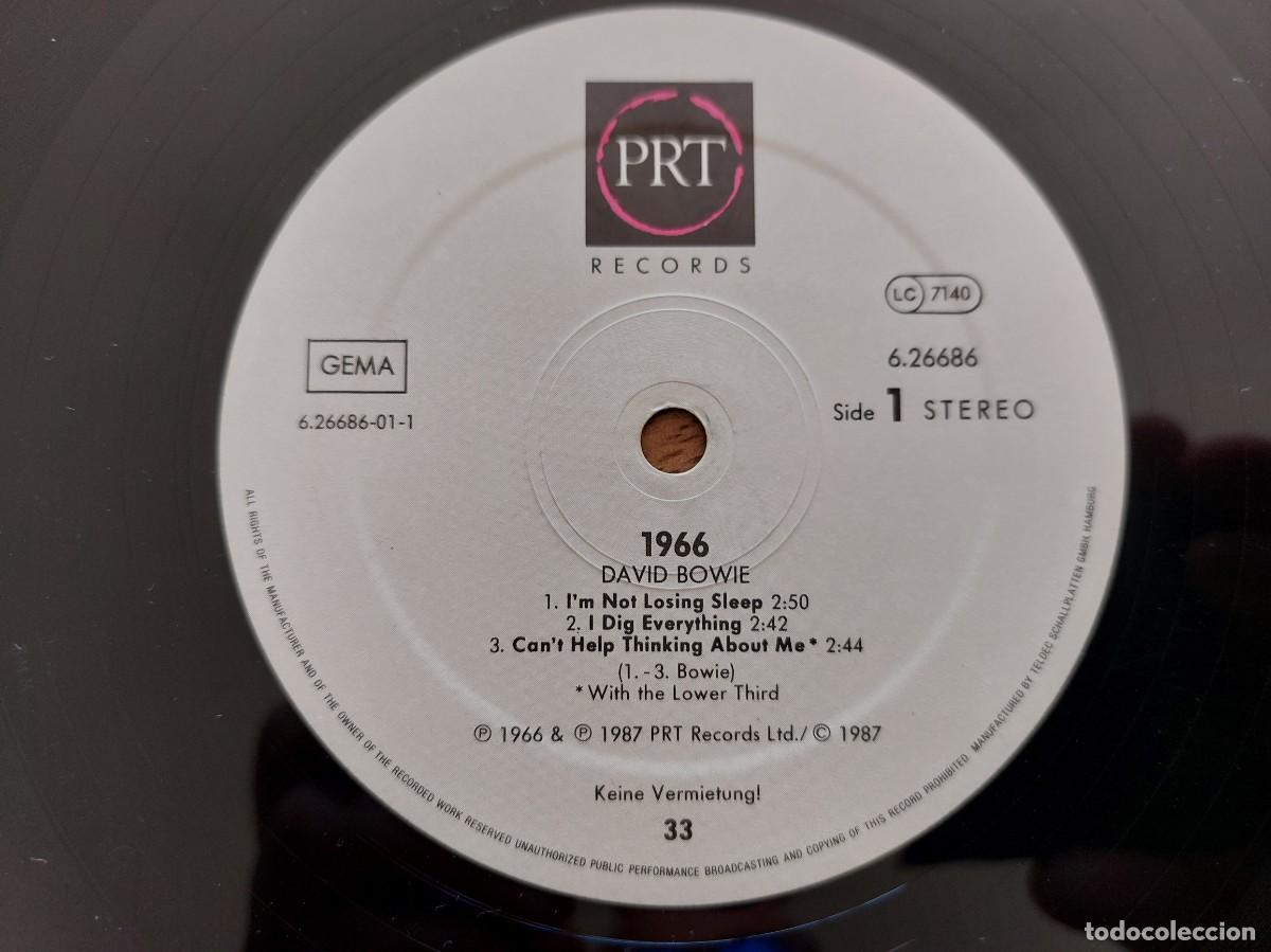 Discos de vinilo: DAVID BOWIE AND THE LOWER THIRD * MINI LP * MINT * I DIG EVERYTHING / CANT HELP THINKING ABOUT ME - Foto 3