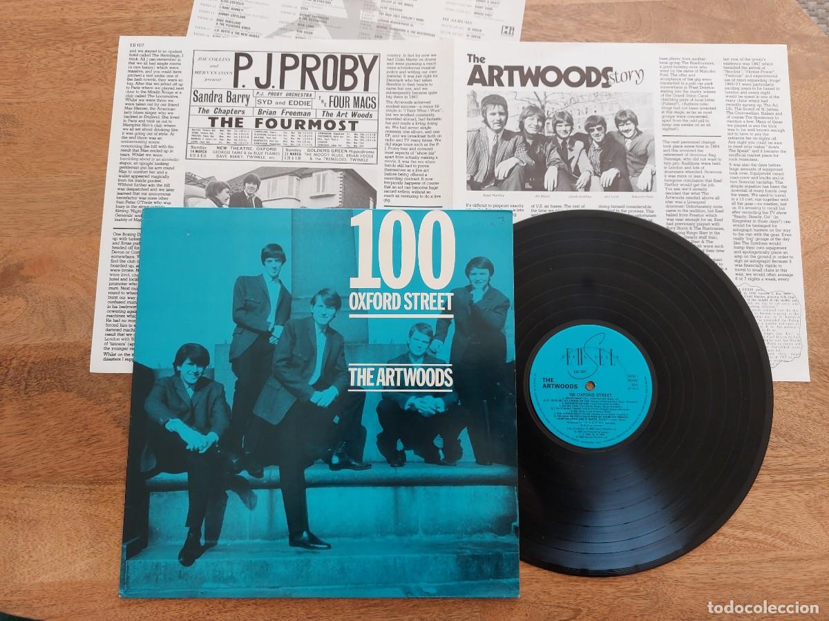 Discos de vinilo: THE ARTWOODS - MINT * 100 OXFORD STREET * TOP MOD