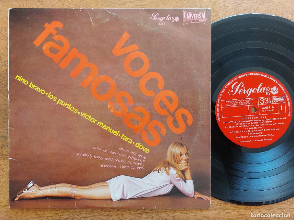 Discos de vinilo: VOCES AMIGAS - PERGOLA - VG+ * NINO BRAVO / TARA / DOVA / LOS PUNTOS / VICTOR MANUEL