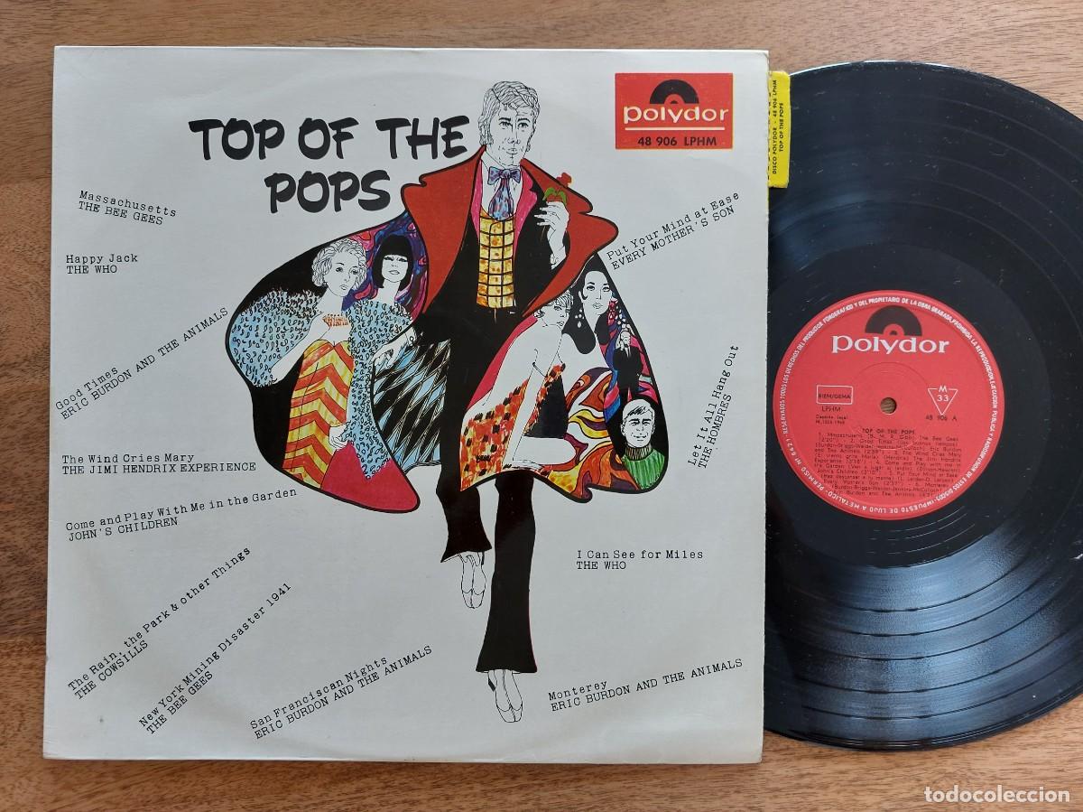 Discos de vinilo: TOP OF THE POPS - LP Spain - MINT * JOHNS CHILDREN * THE WHO * ERIC BURDON