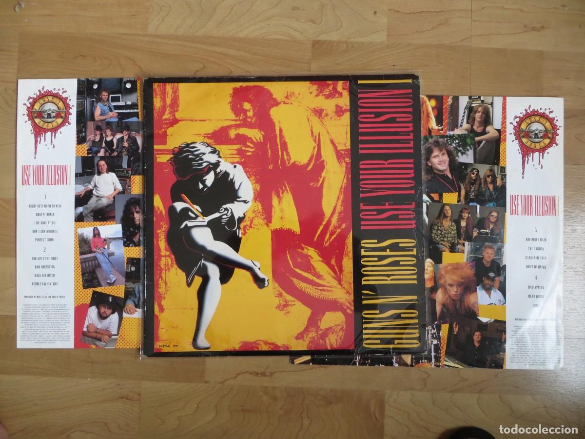 Discos de vinilo: Guns N' Roses - Use Your Illusion I (2xLP, Album) 1991 PORTUGAL