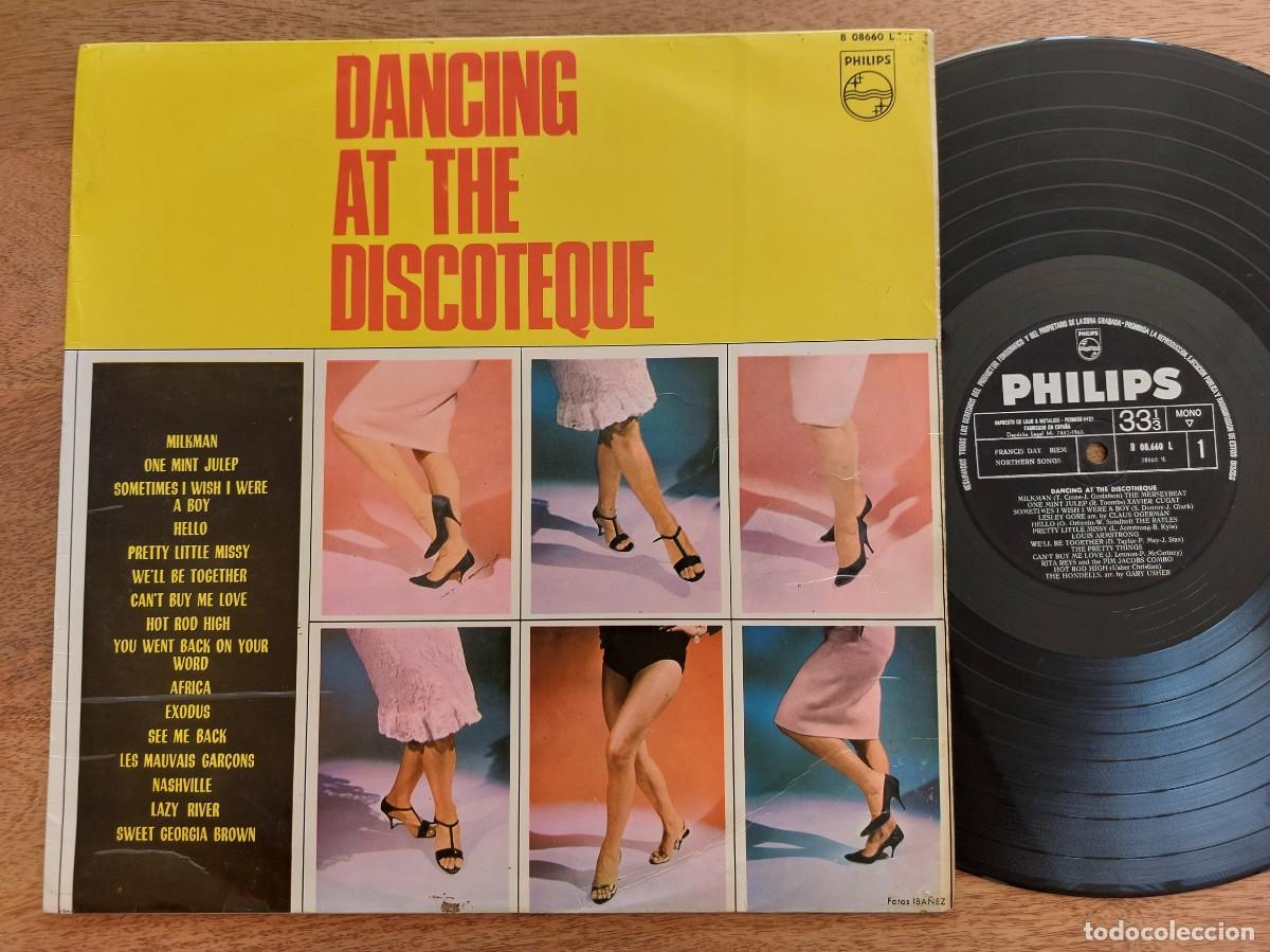 Discos de vinilo: DANCING AT THE DISCOTEQUE * LP Spain * EX * MERSEYBEATS / RATTLES / PRETTY THINGS * QUINCY JONES