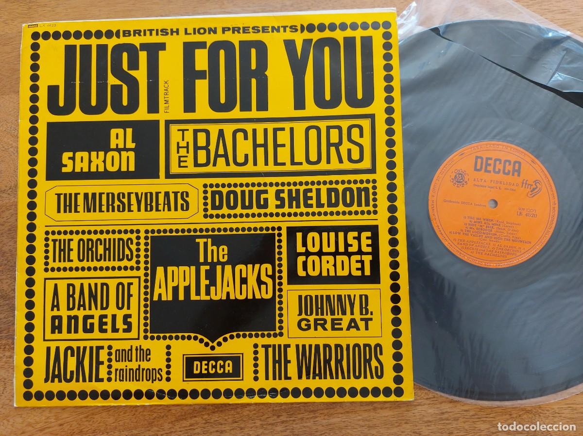 Discos de vinilo: JUST FOR YOU * LP Spain * MINT * MERSEYBEATS / A BAND OF ANGELS / ORCHIDS / APPLEJACKS * 1964