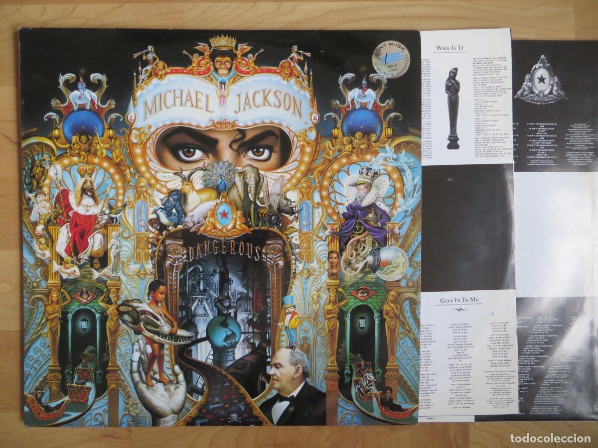 Discos de vinilo: Michael Jackson - Dangerous (2xLP, Album) 1991 SPAIN