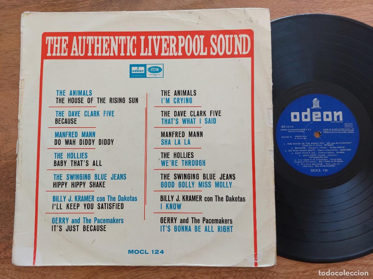 Discos de vinilo: THE AUTHENTIC LIVERPOOL SOUND * LP Spain * GOOD * ANIMALS / HOLLIES / BILLY J. KRAMER / MANFRED MAN
