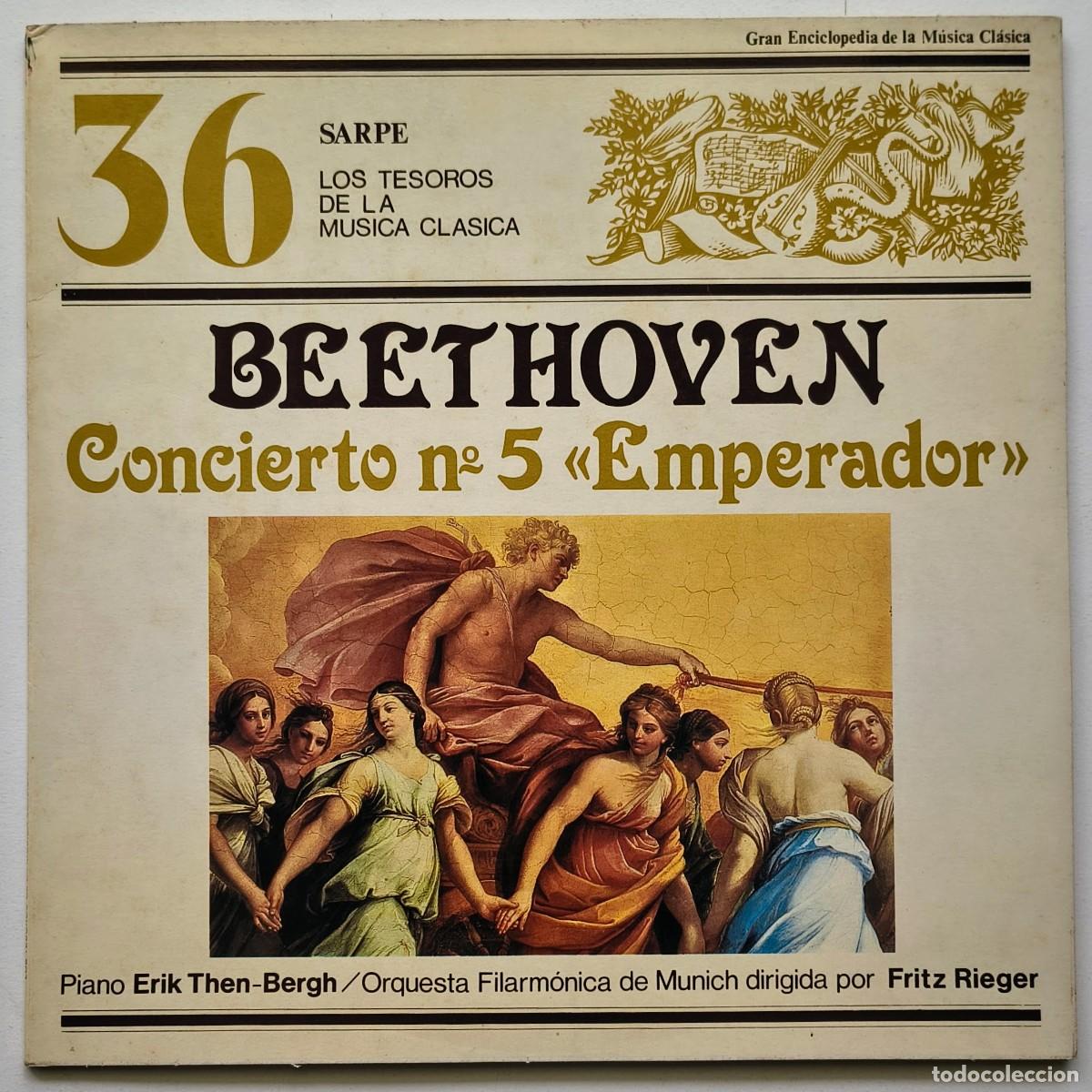 Discos de vinilo: Beethoven - Los Tesoros de la musica clasica - 36