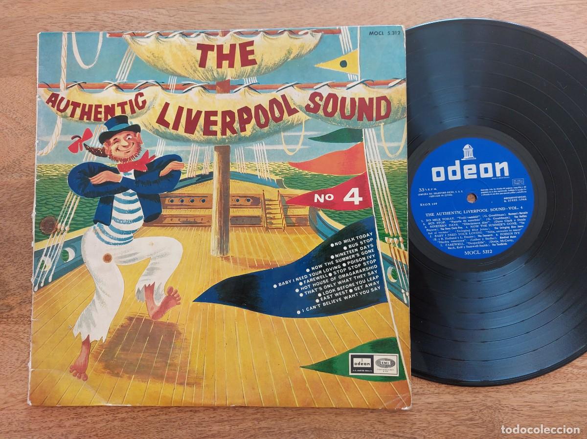 Discos de vinilo: THE AUTHENTIC LIVERPOOL SOUND VOL. 4 * LP Spain * VG * HOLLIES / FORMOUST / YARDBIRDS / GEORGIE FAME