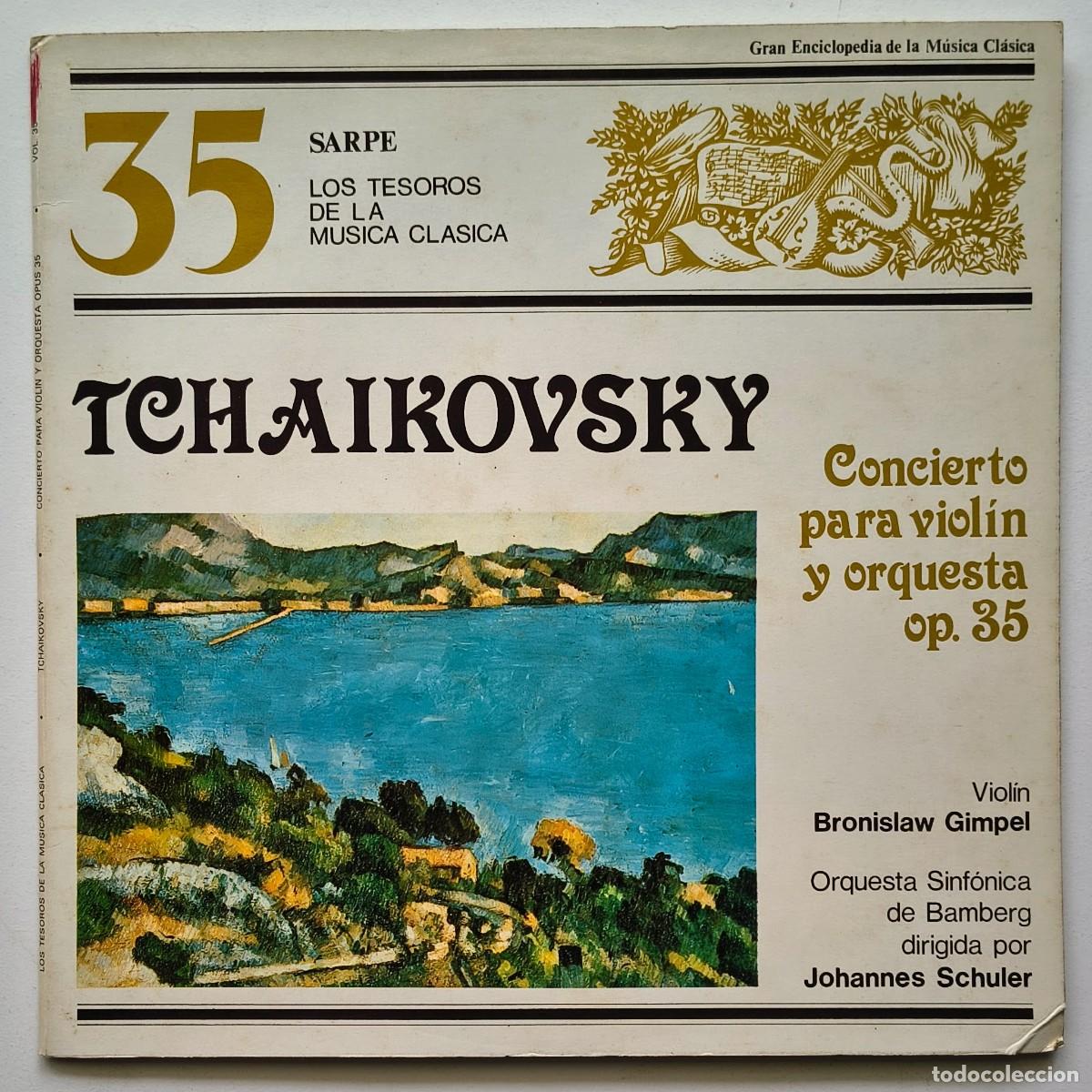 Discos de vinilo: Tchaikovsky - Los Tesoros de la musica clasica - 35