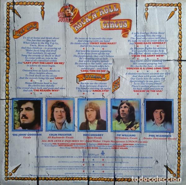 Discos de vinilo: Big Johns Rock N Roll Circus - Foto 2