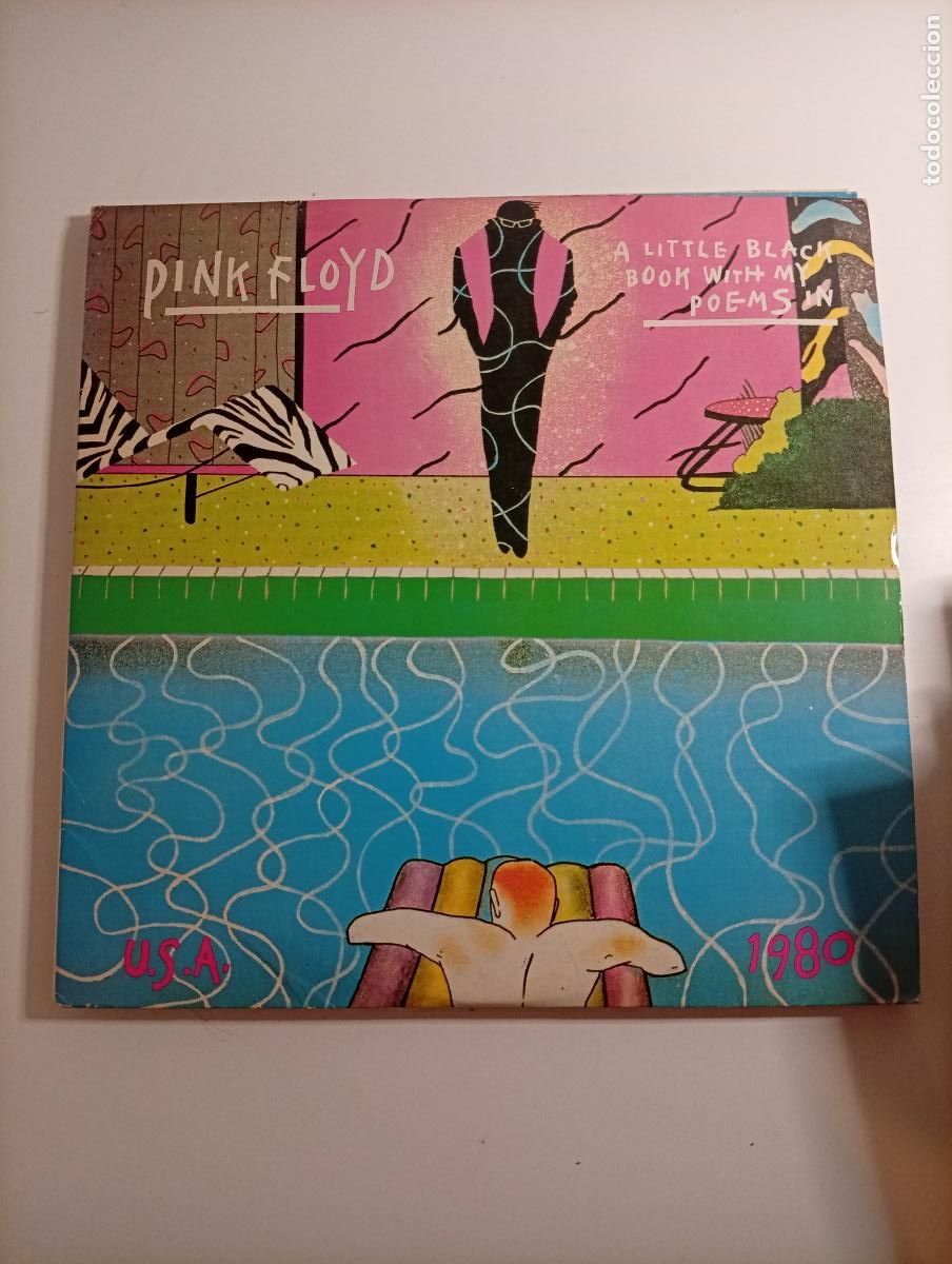 Discos de vinilo: Pink Floyd &ndash; A Little Black Book With My Poems In 2xLP Australia 1980