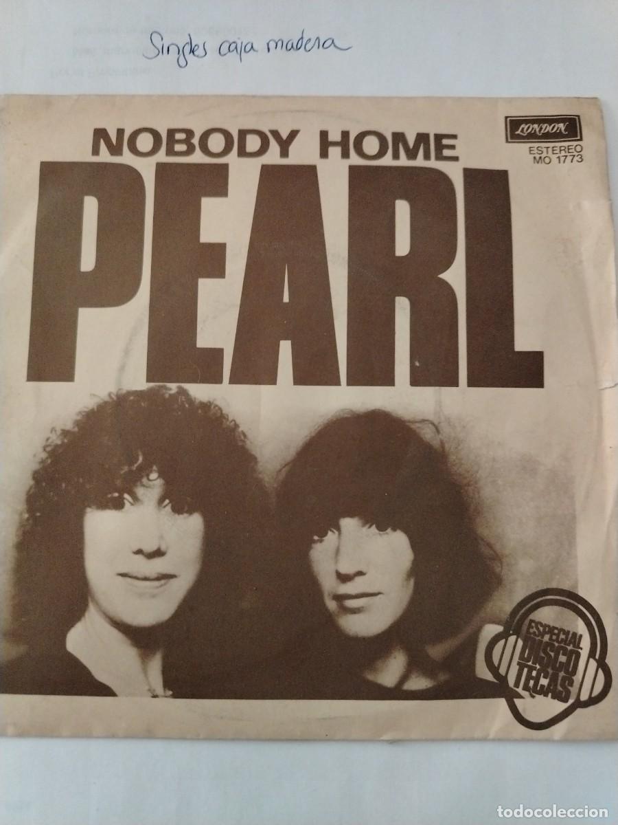 Discos de vinilo: Single vinilo nobody home pearl