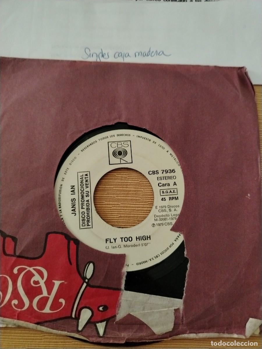 Discos de vinilo: Single vinilo Janis Ian fly too high - Foto 1
