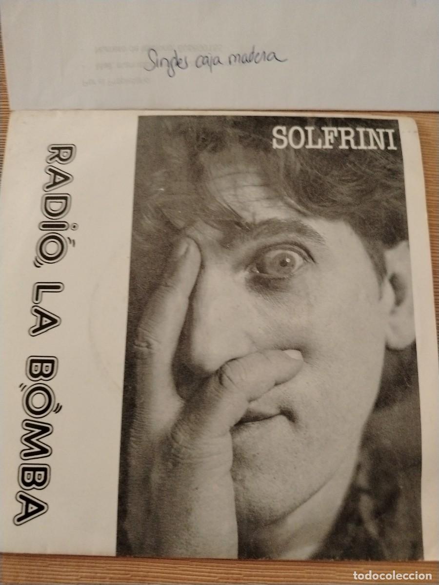 Discos de vinilo: Single vinilo radio la bomba solfrini