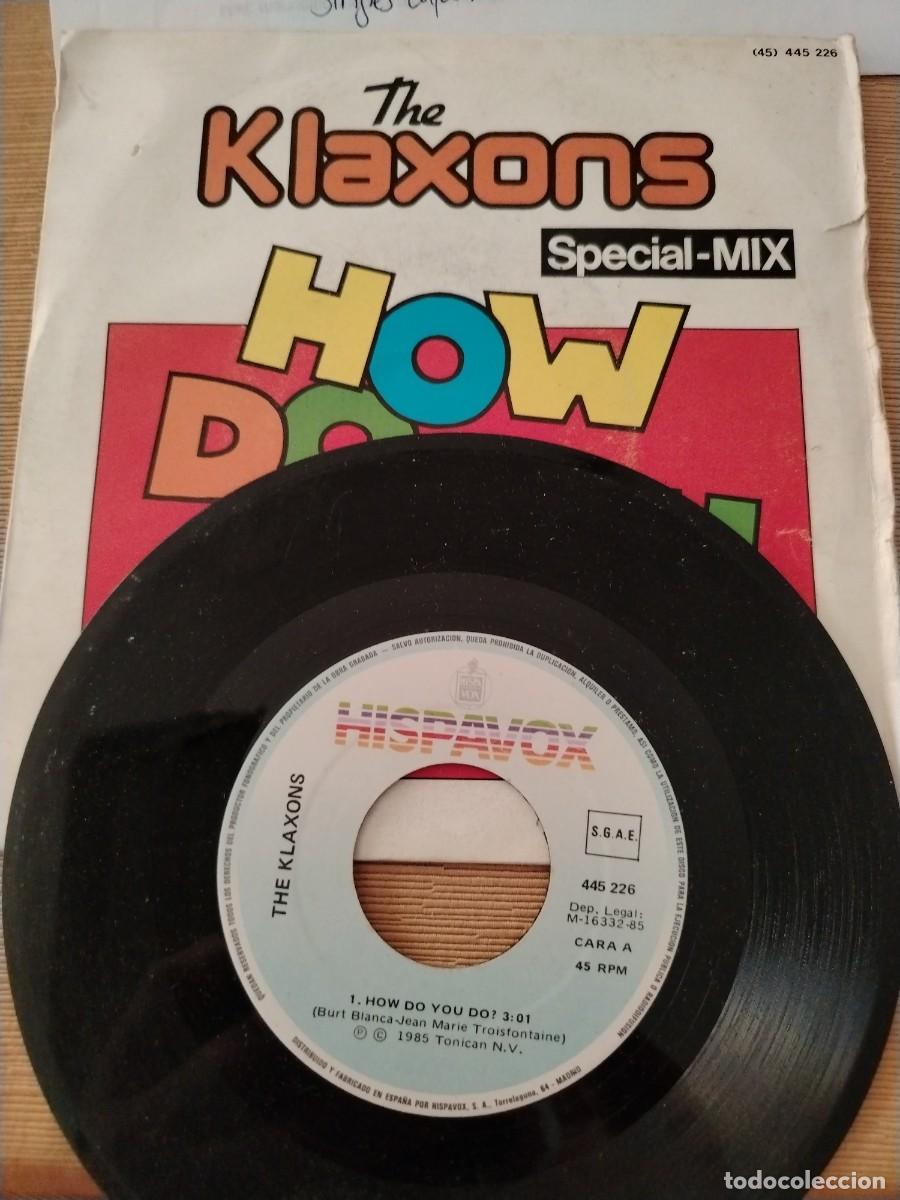 Discos de vinilo: Single vinilo the klaxons how do you do?