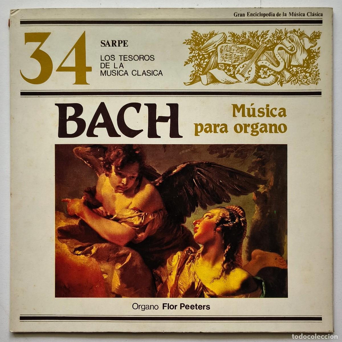 Discos de vinilo: Bach - Los Tesoros de la musica clasica - 34
