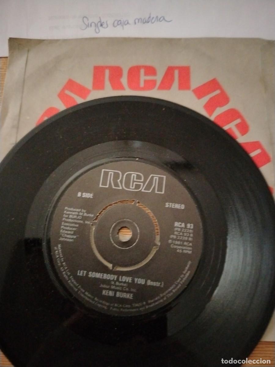 Discos de vinilo: Single vinilo keni burke