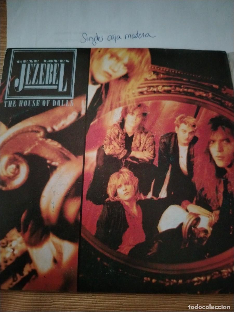 Discos de vinilo: Single vinilo gene loves jezebel the house of dolls