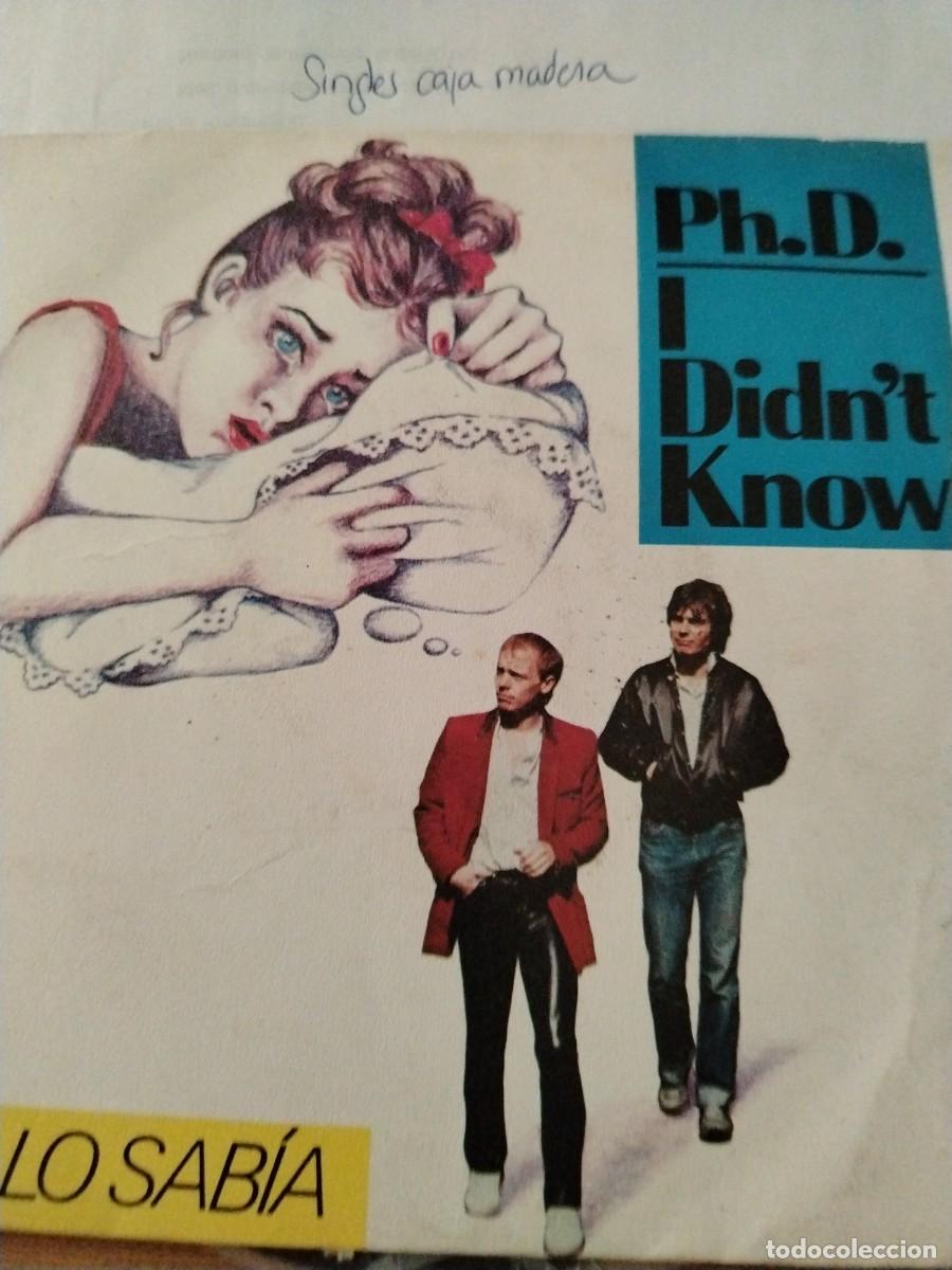 Discos de vinilo: Single vinilo no lo sab&iacute;a pH d I didn't know
