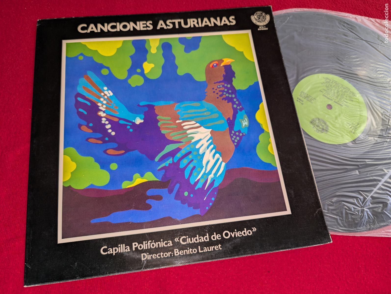 Discos de vinilo: CAPILLA POLIFONICA CIUDAD DE OVIEDO dir Lauret CANCIONES ASTURIANAS LP 1979 ASTURIAS FONOGRAFICA