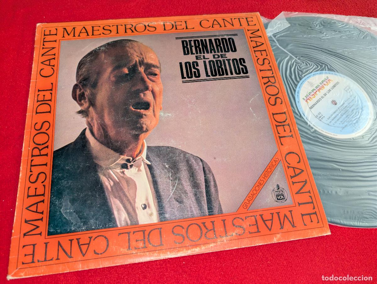 Discos de vinilo: BERNARDO EL DE LOS LOBITOS & LUIS MARAVILLA LP 1984 Hispavox