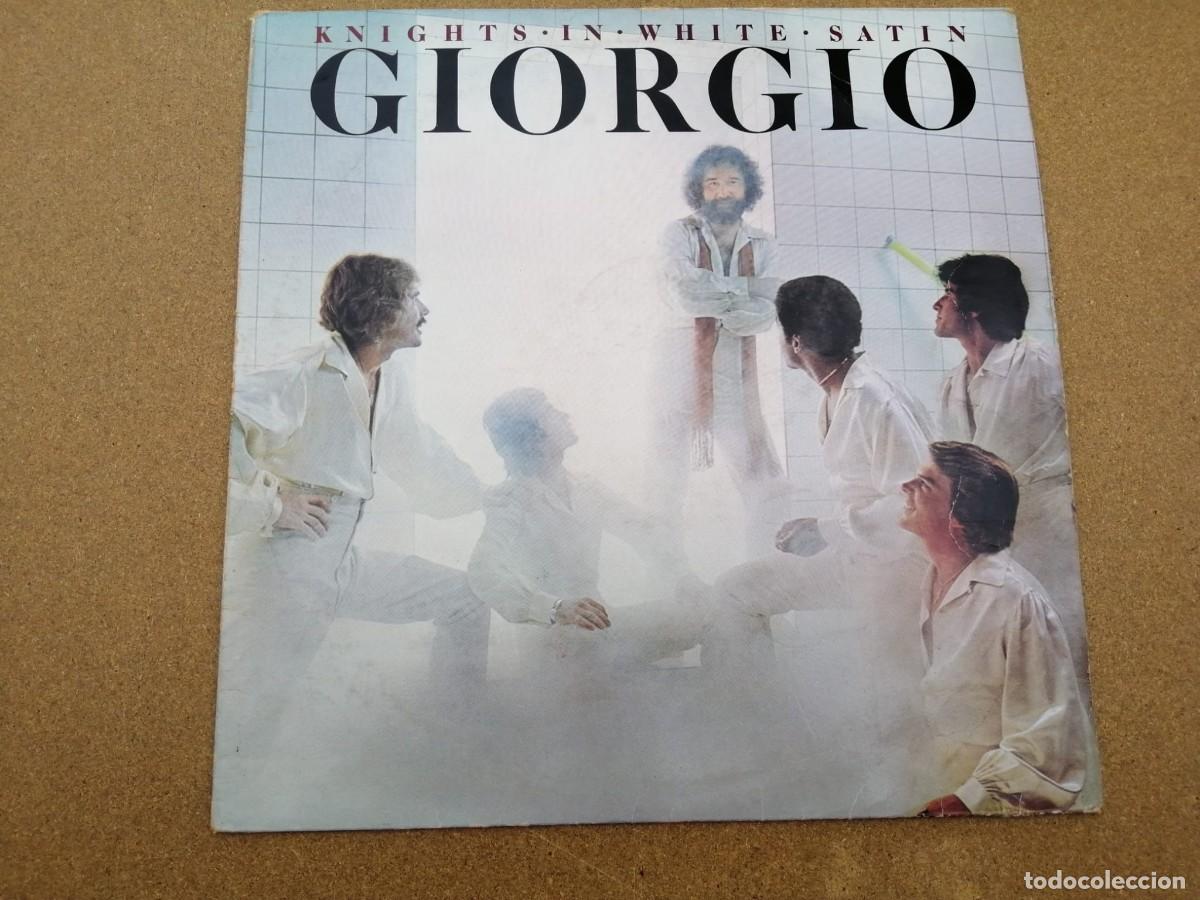 Discos de vinilo: DISCO LP. GIORGIO MORODER (KNIGHTS IN WHITE SATIN)