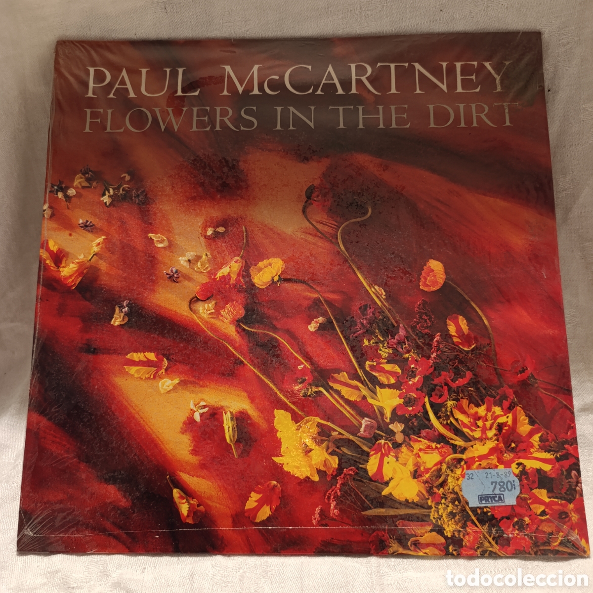 Discos de vinilo: Paul McCartney, &rdquo;Flowers in the Dirt&rdquo; ,sin abrir,1989
