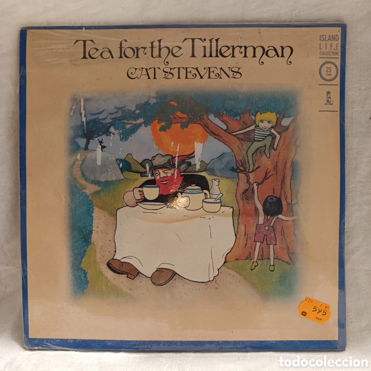 Discos de vinilo: Cat Stevens, Tea for the Tillerman,1974,sin abrir